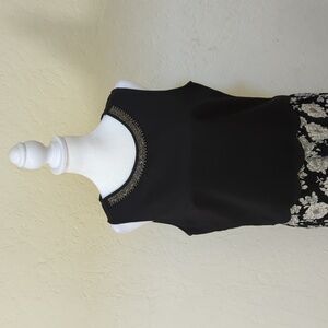 3/$20🌟 Lush Black Beaded Sleeveless Blouse Size Medium